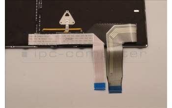 Lenovo 5N21D93615 Keyboard Internal, Spanish LA, Black, Backlight, w/Number, UK