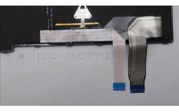 Lenovo 5N21D93629 Keyboard Internal, Norwegian, Black, Backlight, w/Number, UK