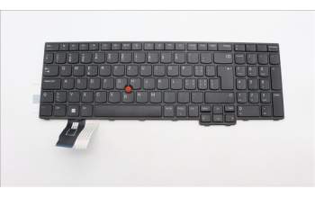 Lenovo 5N21D93671 Keyboard Internal, Swiss, Black, Non-Backlight, w/Number, UK