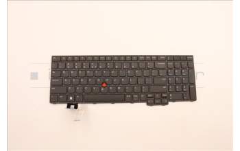 Lenovo 5N21D93674 Keyboard Internal, US English Euro, Black, Non-Backlight, w/Number, US