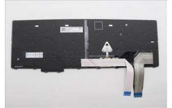 Lenovo 5N21D93690 Keyboard Internal, Portuguese, Black, Backlight, w/Number, UK