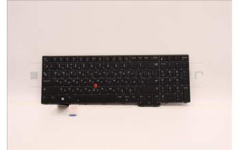 Lenovo 5N21D93705 Keyboard Internal, Russian, Black, Backlight, w/Number, US