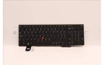 Lenovo 5N21D93743 Keyboard Internal, Slovenian, Black, Non-Backlight, w/Number, UK