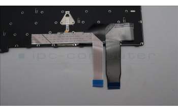 Lenovo 5N21D93759 Keyboard Internal, Ukraine, Black, Non-Backlight, w/Number, US