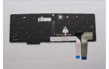 Lenovo 5N21D93844 Keyboard Internal, French, Black, Backlight, w/Number, US