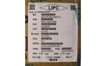 Lenovo 5N21F39333 Keyboard Internal, Hebrew, Backlight, US