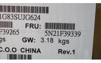 Lenovo 5N21F39339 Keyboard Internal, Russian, Backlight, US