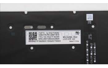 Lenovo 5N21F39356 Keyboard Internal,Ukraine,Grey,Backlight