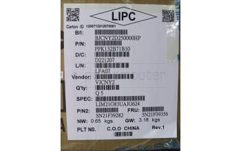 Lenovo 5N21F39356 Keyboard Internal, Ukraine, Grey, Backlight, US