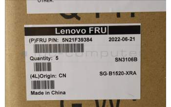 Lenovo 5N21F39384 Keyboard Internal, Korean, Backlight, US