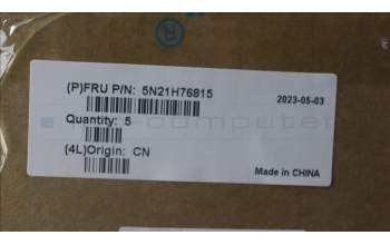 Lenovo 5N21H76815 Keyboard Internal, Belgian, Black, Backlight, UK