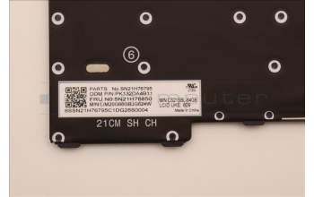 Lenovo 5N21H76850 NB_KYB SER2 KBD BK-BL,CHY,UK