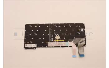 Lenovo 5N21H76880 Keyboard Internal, Belgian, Grey, Backlight, UK