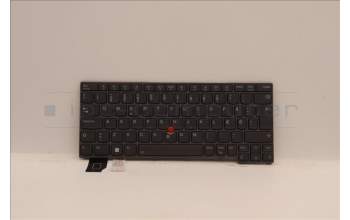 Lenovo 5N21H76884 Keyboard Internal, Danish, Grey, Backlight, UK