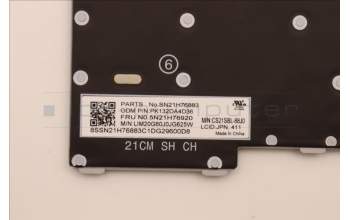 Lenovo 5N21H76920 NB_KYB SER2 KBD GR-BL,CHY,JPN