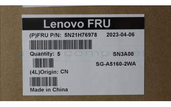 Lenovo 5N21H76978 Keyboard Internal, Icelandic, Black, Non-Backlight, UK