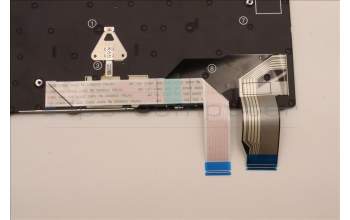 Lenovo 5N21H76980 Keyboard Internal, Italian, Black, Non-Backlight, UK