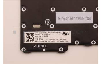 Lenovo 5N21H77036 Keyboard Internal, Bulgarian, Black, Backlight, UK