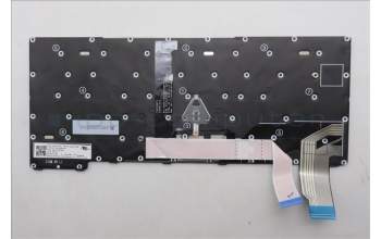 Lenovo 5N21H77056 Keyboard Internal, Norwegian, Backlight, Black, UK