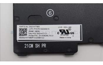 Lenovo 5N21H77117 NB_KYB SER2 KBD BK-NBL,PMX,DEN
