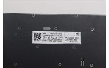 Lenovo 5N21K05065 NB_KYB CS23 NM TOP,BK-NBL,CHY,UK