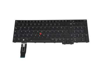 5N21K05089 Original Lenovo Tastatur DE (deutsch) schwarz mit Backlight und Mouse-Stick