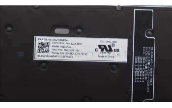 Lenovo 5N21K05176 NB_KYB CS23 NM TOP,BK-BL,PMX,UK