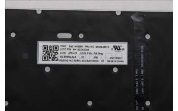 Lenovo 5N21K05511 NB_KYB CS23 NM TOP,GR-BL,LTN,JPN