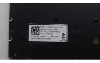 Lenovo 5N21L44193 NB_KYB UK-PH1SREW-CCY-BLK-NBLKB