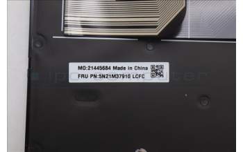 Lenovo 5N21M37910 Keyboard Internal, Arabic, Black, Backlight, US