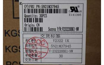 Lenovo 5N21M37945 NB_KYB 4C4TT50B-BK-SRX-NOR