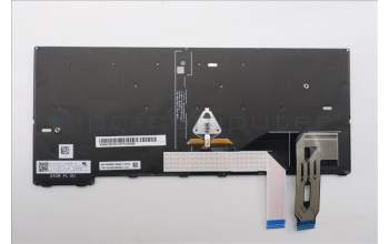 Lenovo 5N21M37951 Keyboard Internal, Russian, Black, Backlight, US