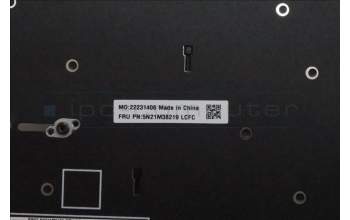 Lenovo 5N21M38219 Keyboard Internal, USA English, Black, Non-Backlight, US