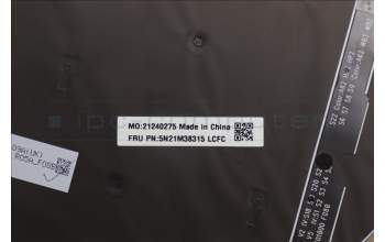 Lenovo 5N21M38315 NB_KYB 4C4TT50B-BK-LTN-FRA