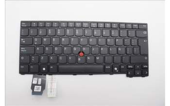Lenovo 5N21M38452 Keyboard Internal, Spanish LA, Black, Non-Backlight, UK