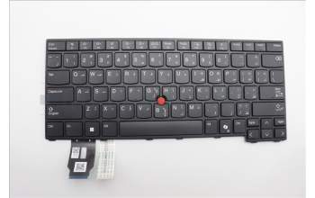 Lenovo 5N21M38456 Keyboard Internal, Arabic, Black, Non-Backlight, US