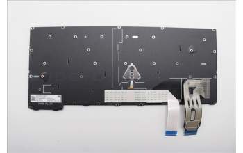 Lenovo 5N21M38480 Keyboard Internal, Norwegian, Black, Non-Backlight, UK