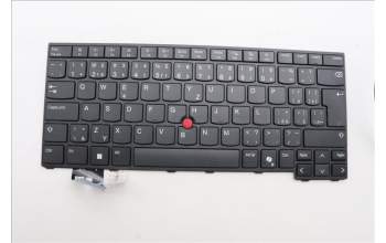 Lenovo 5N21M38515 Keyboard Internal, Czech/Slovak, Black, Non-Backlight, UK
