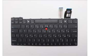 Lenovo 5N21M38517 Keyboard Internal, Ukraine, Black, Non-Backlight, US