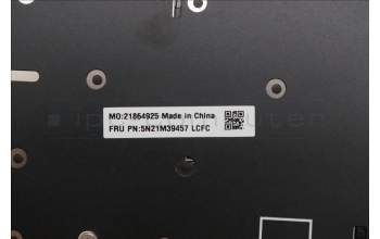 Lenovo 5N21M39457 Keyboard Internal, USA English, Black, Non-Backlight, w/Number, US