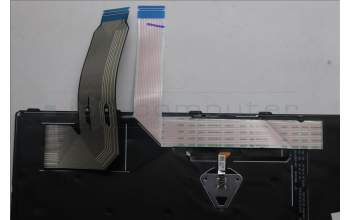 Lenovo 5N21M39939 Keyboard Internal, French, Black, Backlight, w/Number, US