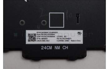 Lenovo 5N21M40075 Keyboard Internal, Bulgarian, Black, Non-Backlight, w/Number, UK