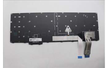 Lenovo 5N21M40090 Keyboard Internal, German, Black, Non-Backlight, w/Number, UK