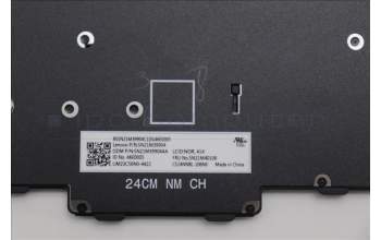 Lenovo 5N21M40108 Keyboard Internal, Norwegian, Black, Non-Backlight, w/Number, UK