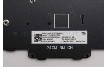 Lenovo 5N21M40120 Keyboard Internal, Swedish/Finnish, Black, Non-Backlight, w/Number, UK