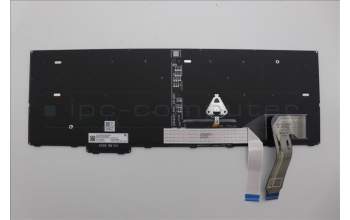 Lenovo 5N21M40167 Keyboard Internal, Bulgarian, Black, Backlight, w/Number, UK
