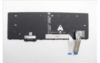 Lenovo 5N21M40177 Keyboard Internal, Greek, Black, Backlight, w/Number, US