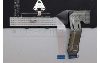 Lenovo 5N21M40189 Keyboard Internal, Portuguese, Black, Backlight, w/Number, UK