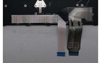 Lenovo 5N21Q49799 Keyboard Internal, Spanish, Black, Non_Backlight, w/Number