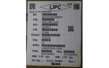 Lenovo 5N21Q49810 Keyboard Internal, Slovenian, Black, Non_Backlight, w/Number